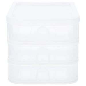 Boîte à tiroirs de bureau pour organisateur de bureau de rangement avec coffre de rangement de tiroirs pour animateur de tiroir en plastique de bureau