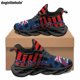 thumbnail image 1 of Zapatillas informales Doginthehole Art Design para mujer, nuevas y atractivas zapatillas con estampado de la Union Jack, zapatillas clásicas de verano para hombre para deportes al aire libre., 1 of 6