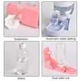 thumbnail image 3 of Comedero de agua para conejos, dispensador de agua suspendido para jaula de mascotas, cuenco automático colgante para botella de agua para animales pequeños para conejos, chinchillas, erizos,, 3 of 5