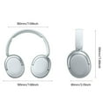 thumbnail image 3 of xjwjuw Bluetooth Headphones, Wireless and Wired Dual Mode Headphones for Gaming and Sports, Foldable Over Ear Headset with Low Latency and Long Battery Life, 3 of 6