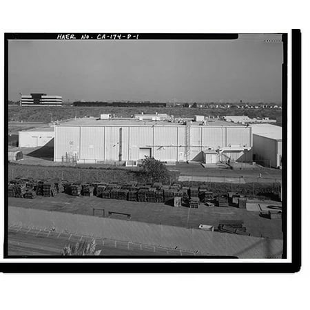Historic Print, Hughes Aircraft Company, Prototype Manufacturing Building, 6775 Centinela Avenue, Los Angeles, Los Angeles County, CA, 16" x 20"
