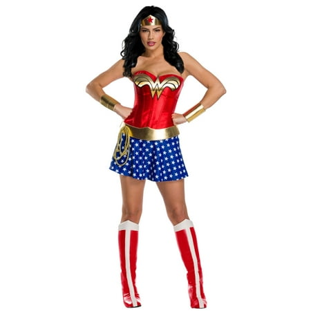 Halloween Women's Wonder Woman Plus Size Deluxe Adult Costume