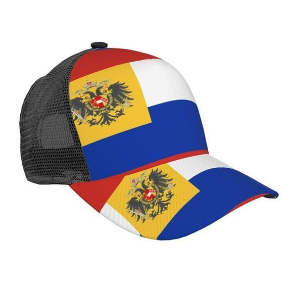 Russian-Flag Snapback Trucker Hats Baseball Caps Adjustable Mesh Back Ball Caps For Men Women
