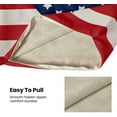 thumbnail image 4 of 4th of July Decorations Pillow Covers 20x20 Set of 2, Stripes Star American Flag Patriotic Throw Pillows Outdoor Decorative Linen Square Memorial Day Cushion Cover Decor for Home Sofa Couch Bed, 4 of 6