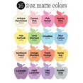 thumbnail image 2 of Set de pintura acrílica Apple Barrel 16 x 59 ml colores pastel, 2 of 7