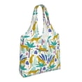 thumbnail image 2 of Wukai Summer Leopard Sturdy and Stylish Reusable Canvas Tote Bag: Eco-Friendly, Heavy-Duty Grocery Shopping Bag with Reinforced Handles, 2 of 7
