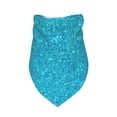 thumbnail image 3 of Bingfone Blue Glitter-Washable Dog Scarf Triangle Adjustable Puppy Bandana Bib Handkerchief For Medium Large Dog Cat, 3 of 9
