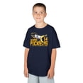 thumbnail image 2 of George Pickens #14 Football Cartoon Kids Heavy Cotton Tee-KFGP001B-Navy-S, 2 of 4