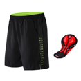 thumbnail image 2 of Culote de hombre con acolchado de asiento desmontable. Pantalones cortos de ciclismo, pantalones de ciclismo, XXXL Cola Ciclismo Pantalones cortos acolchados Hombres, 2 of 8