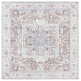 thumbnail image 2 of Safavieh Arizona 6'-0" X 6'-0" Polyester Power Loomed Rug In Taupe And Beige, 2 of 13