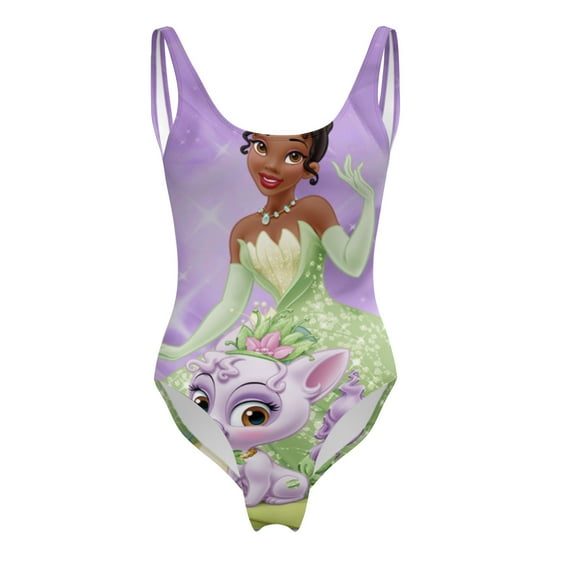 Tiana Theme Women's One-Piece Coverage Swimsuit