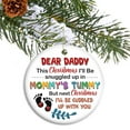 thumbnail image 5 of Baby First Christmas Ornament 2022, Newborn Baby Boy, Girl Christmas Ornament Gifts, First Time Mom, Dad Gift, Pregnancy Gifts, Newborn Gifts Christmas Decorations, Pregnancy Ceramic Ornament, 5 of 5