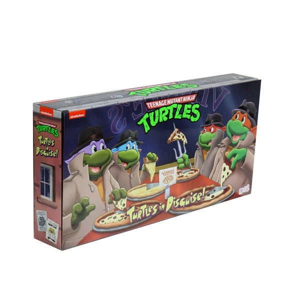 neca tmnt turtles in disguise figure 4 pack set target exclusive