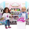 thumbnail image 4 of Sophia's Juego de cesta de comestibles, productos y alimentos de 14 piezas para muñecas de 18 pulgadas, multicolor, 4 of 4