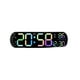 thumbnail image 1 of Reloj de pared Injueey ABS con alarma digital Pantalla LED grande, 1 of 6