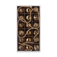 thumbnail image 5 of Gold Shatterproof Ornament Christmas Garland, 72 in, by My Texas House, 5 of 5