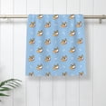 thumbnail image 5 of Fotbe Cute Cartoon Corgi Pattern Premium Towels , (27.5x16in) Lightweight and Highly Absorbent Quick Drying Microfiber Towel, Perfect for Daily Use, 5 of 6