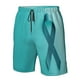 thumbnail image 4 of Balery a Teal Ribbonin Traje de Baño Estilo Hawaiano para Hombre, Shorts de Secado Rápido con Bolsillos-XX-Large, 4 of 6