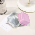 thumbnail image 4 of Scheam Disposable Cake Pans with Lids and Spoons 30 Pcs Mini Aluminium Foil Cake Box Square Baking Containers Set for Dessert Muffin Bread,Wedding Birthday Party Supply (Pink), 4 of 7