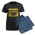 thumbnail image 5 of CafePress - Cats And Sunflowers Pajamas - Women's Short Sleeve Print T-Shirt and Pants Dark Cotton Pajama Set, 5 of 7