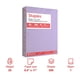thumbnail image 2 of Papel para fotocopias Staples de color pastel, 8 1/2" x 11", lila, 500 hojas por resma (14782) 678826, 2 of 5
