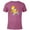 Purple, variant on The Simpsons Bart Cherub Slingshot Cupid - Short Sleeve Blended T-Shirt for Adults – Customized-Black
