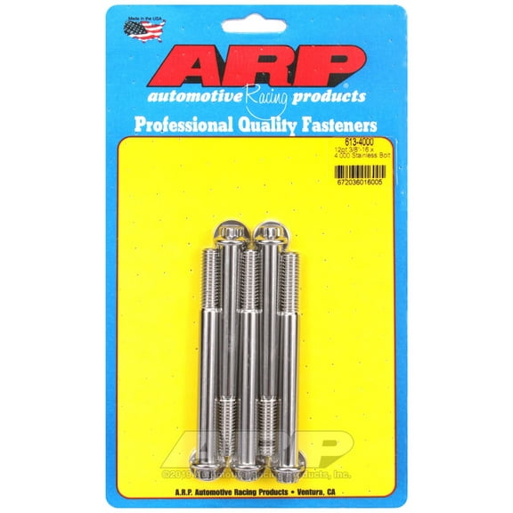 ARP 613-4000 3/8-16 X 4.000 12Pt SS Bolts