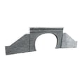 thumbnail image 3 of MERIGLARE 2 Pieces Railroad Tunnel Portal Model N Scale Train Structure Accessory Gypsum DIY Mountain Cave Tunnels Railway Track Tunnel Entrance Micro Landscape Diorama suitable for With Slopes, 3 of 8