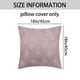 thumbnail image 5 of REGALWOVEN 2Pcs Fundas de Almohada de Terciopelo Suave Decorativas para Dormitorio Sala de Estar Rosa-2 18" x 18", 5 of 6