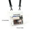 thumbnail image 3 of Waterproof Phone Pouch, Card Pocket, Large Waterproof Phone Case, Lightweight Cellphone Dry Bag, Beach Cruise Ship Essentials White, 3 of 5