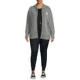 thumbnail image 5 of Reebok Women's and Women's Plus Day to Day Zip Up Hoodie, Sizes XS-4X, 5 of 5