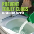 thumbnail image 2 of Toilet Clog Defense - Coats Pipes to PREVENT Toilet Clogs and Improves Flush Performance - Safe for Septic - Great for Old Plumbing, Low & Slow Flow Toilets, 5 Treatments, 64 oz, 2 of 4