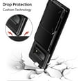 thumbnail image 5 of Case for Galaxy S10 Plus Case Wallet [4 Card Pocket] Card Holder Slot Anti-Scratch Dual Layer Protective Bumper Tough Rubber Armor Hard Shell Cover Case for Samsung Galaxy S10 Plus Black, 5 of 11