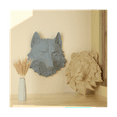 thumbnail image 6 of Wolf Resin Mole, Mold Stereo Statue Door Decoration Wall Hanging Animal Silicone Mold Wall Hanging, 6 of 7