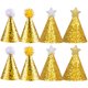 thumbnail image 1 of WORGEOUS 8 Uds gorros de cumpleaños gorros de fiesta de cumpleaños sombreros de fiesta de cumpleaños encantador tocado de fiesta de cumpleaños, 1 of 7