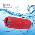 thumbnail image 5 of IPX4 Waterproof Bluetooth 5.0 Speaker, 10W Hi-Fi Stereo Sound, Wireless Portable Compact Design, Long-Lasting Battery, Ideal for Car, Home, Outdoor & Travel, 5 of 6