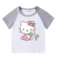 thumbnail image 5 of Hello Kitty-Camiseta de manga corta para niña, pantalones cortos deportivos informales, traje superior transpirable de algodón de dos piezas, novedad de verano, dibujos animados, 5 of 5