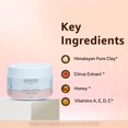 thumbnail image 5 of Mascarilla Amsarveda de barro del Himalaya, 225 g, arcilla nutritiva, 5 of 5