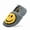 Grey, variant on Smile Face Slippers for Women Men Winter Warm House Shoes Non-Slip TPR Soft Sole Slippers Home Socks Shoes