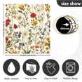 thumbnail image 5 of Yayeee Magnetic Dishwasher Cover for The Front Decoration Home Kitchen Machine Sticker Protector, Beige Floral, 5 of 6