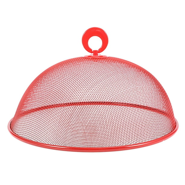 1pc Funda de hierro forjado Cubierta de alimentos a prueba de insectos Cubierta protectora de alimentos