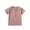 Pink, variant on TFEOQRY Children Boys Girls cotton shirts Fashion Comfortable Solid Color half Button Round Neck Short Sleeve Top t-shirts