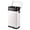 White, variant on VUSIGN Kitchen Trash Can, 13 Gallon Stainless Steel Rectangular Step Pedal Soft Close Lid Garbage Bin, Fingerprint Resistant Removable Inner Bucket, Silver