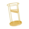 thumbnail image 3 of kowaku Umbrella Storage Bucket Commercial Umbrella Holder Versatile Decoration Round Compact Rack Organizer Stand for Rain Gear Home Gold, 3 of 9