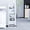white, variant on Zenira 4 Shelf Bookshelf Bookcase, Open Cubby 4 Cube Storage Shelf, Small Nightstand, Rustic Small Bookshelf Cabinet for Living Room, Bedroom,Guest Room, Office Dorm Room and Bathroom