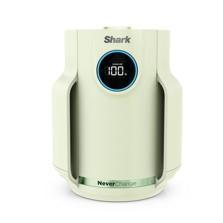 Shark NeverChange Air Purifier Compact Pro, HEPA Filtration For Up to 5 years For Home, Pets, Allergies, Dust, and Smoke, 250 sq. ft., Honeydew, HP072GN
