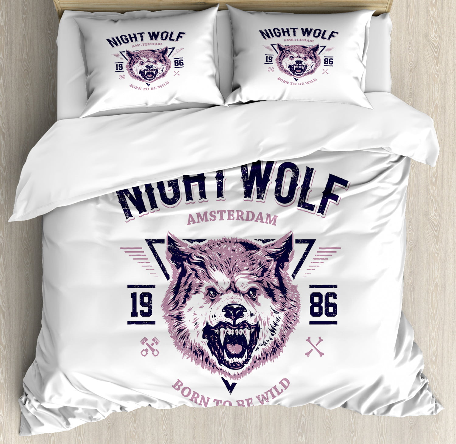 Wolf Animal Quilt Cover/Duvet Cover Set Twin Queen King Size Bedding Set 