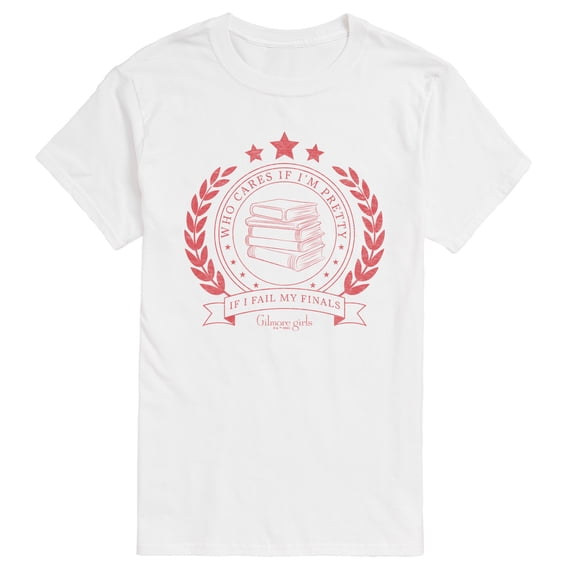 Gilmore Girls - Who Cares Pretty Fail Finals - Men's Short Sleeve Graphic T-Shirt