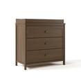 thumbnail image 2 of Graco Olivia 3 Drawer Chest with Infant Changing Topper, Hazelnut, 2 of 13