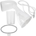 thumbnail image 4 of Portable Steamer White ABS Lightweight and Portable for Ironing Clothes, 4 of 5